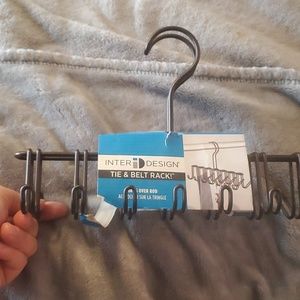 Tie &belt rack